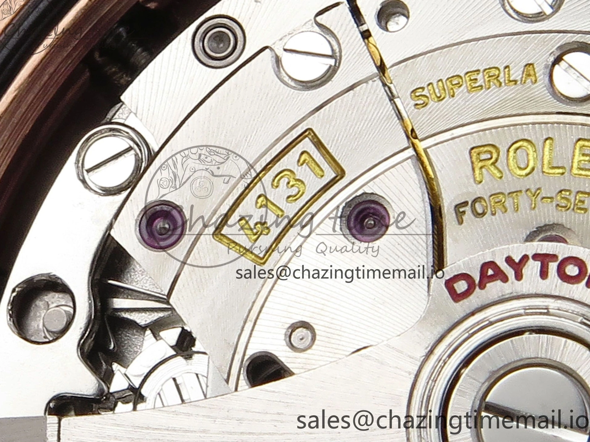 SH4131 Dial V5 Edition 126505 Braclet RG QF on 1:1 RG Daytona Best Black 0510